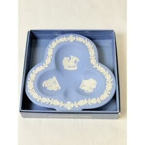 Wedgwood Jasperware Blue & White Dresser Tray